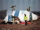 Explosion: The infamous image of the debris of Pan Am Flight 103 that killed 270 people in December 21 in 1988